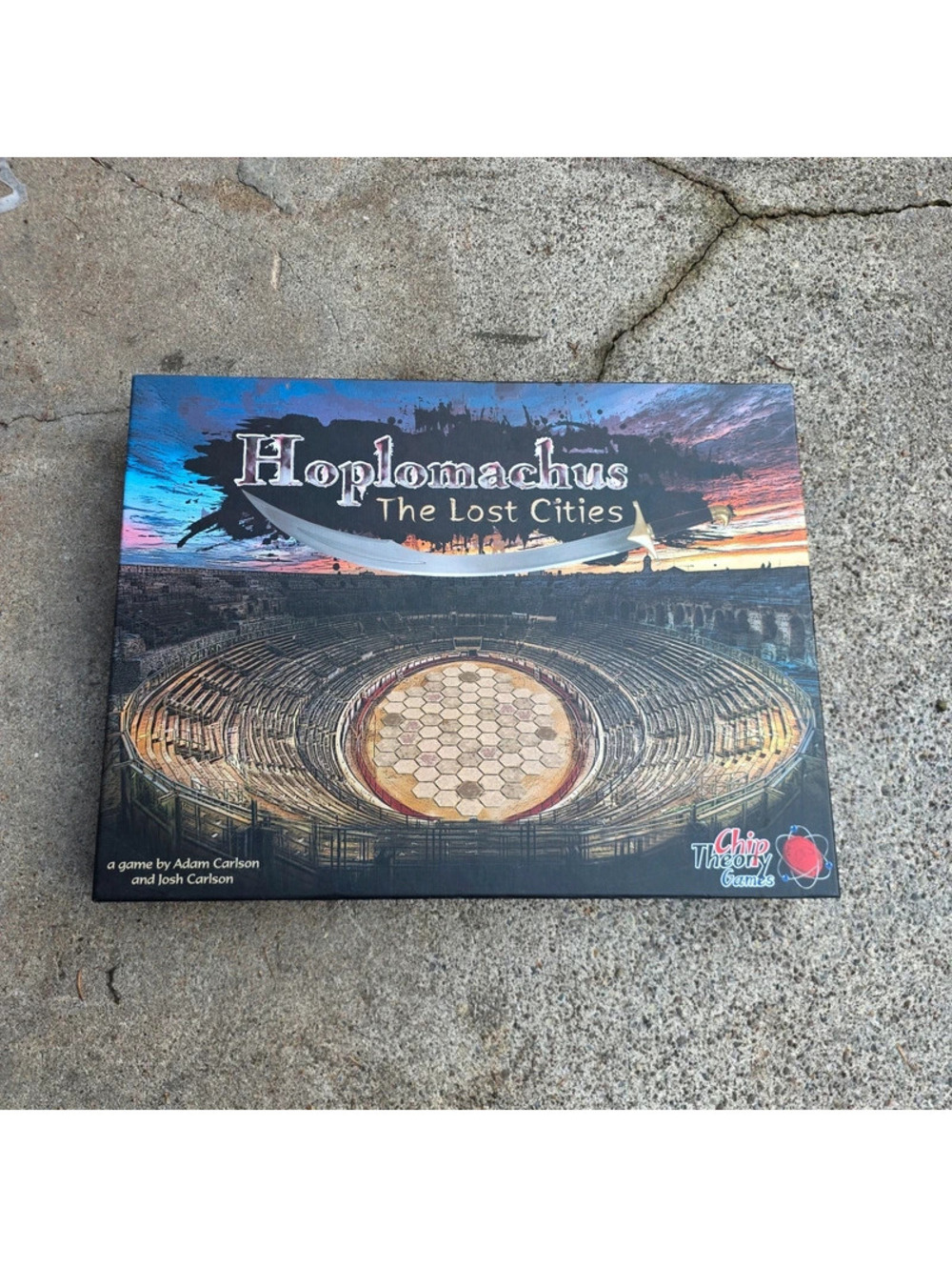 Hoplomachus: The Lost Cities 1st edition - Chip Theory Games